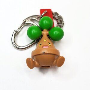 Pokemon Nintendo Bonsly Keychain Zipper Pull Bag Clip 2007